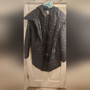 Women's Quilted Black Jacket